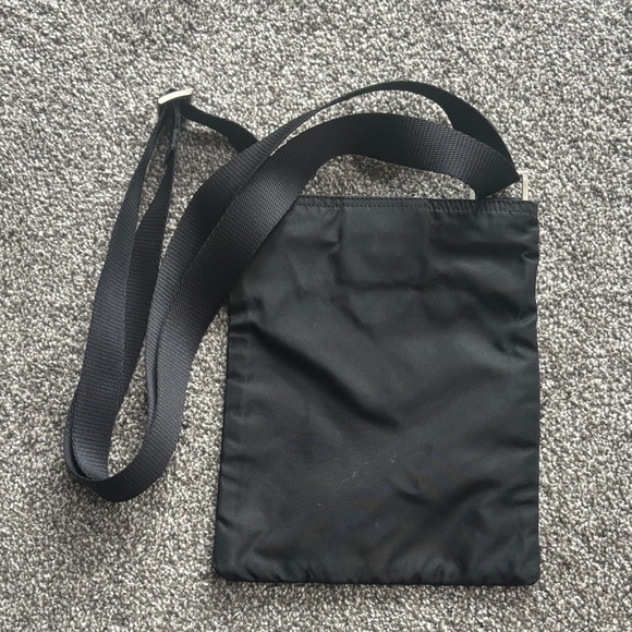 Prada Black Nylon Messenger Bag - Picture 2 of 5